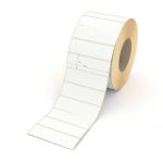 Etikett 100 x 30 mm PE Folie 80 g/m² weiß glz. individuell bedruckt