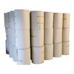 Rollenwellpappe 1000 mm x 70 lfm. grobwellig C-Welle 80/80 grau/braun