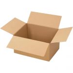WP-Faltkarton 1-wellig 304x217x150 mm braun Fefco 0201 Qual. 1.20B