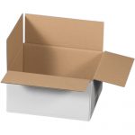 WP-Faltkarton 1-wellig 195x145x90 mm braun Fefco 0201 Qual. 1.30C