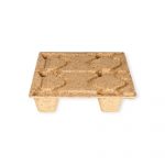 INKA-Pressholzpalette F64 600 x 800 mm braun  Traglast 500 kg – Bild 2