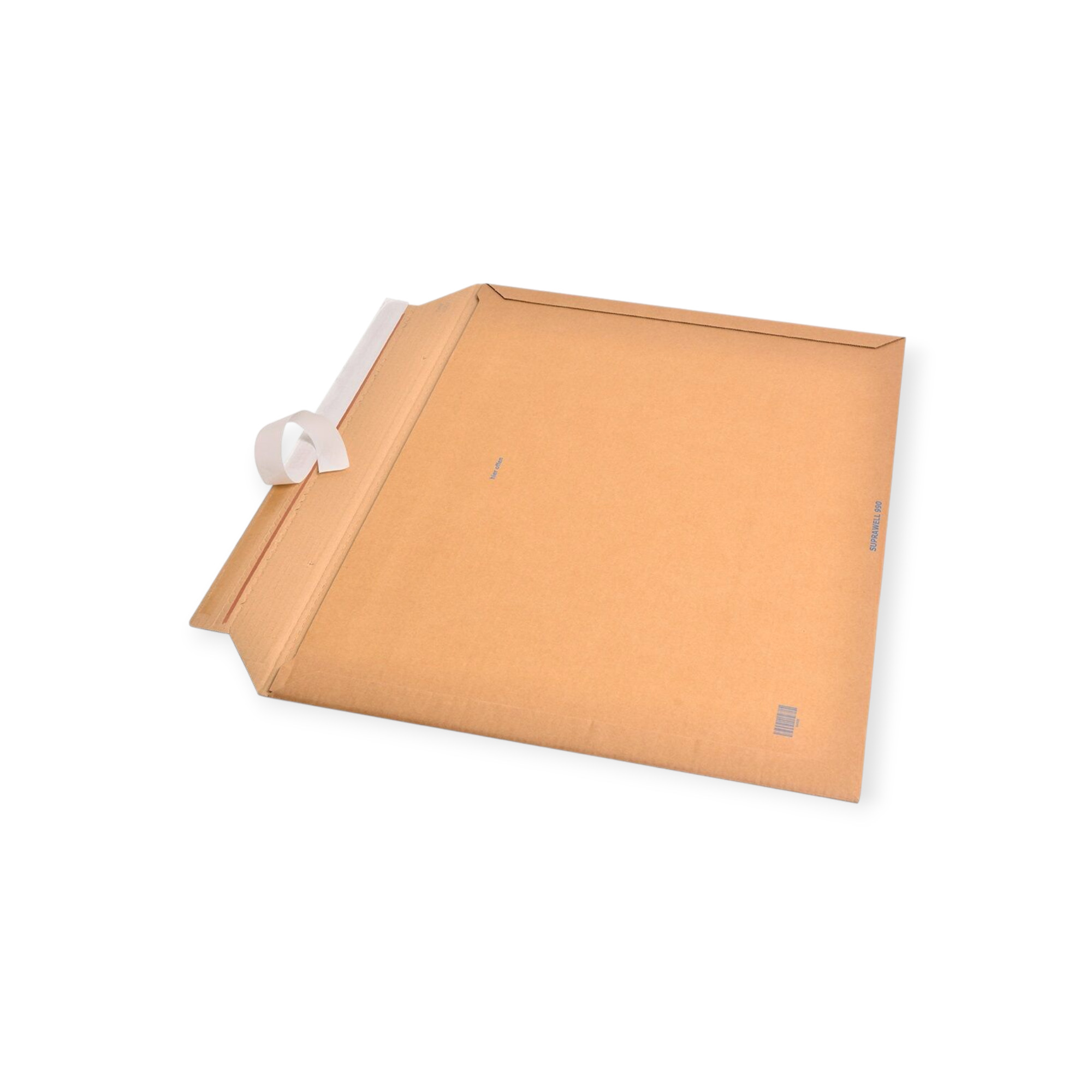 11000285_1-jpg-4 Wellpapp Versandtasche SUPRAWELL SW995 Qual. 1.30b 740 x 530 x 30 - 55 mm braun – Bild 1
