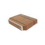 Wellpapp Versandtasche SUPRAWELL SW995 Qual. 1.30b 740 x 530 x 30 - 55 mm braun – Bild 2