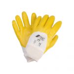 Nitras 03400 Nitrilhandschuhe Montagehandschuhe gelb Größe 6-11 – Bild 2