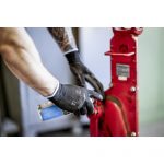 Nitras 6215 Nylonhandschuhe schwarz Größe 9