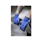 Nitras 3521 Nylonhandschuhe Latexbeschichtung blau Größe 9 Grib