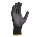 Texxor 2404 Polyester-Strickhandschuhe mit Polyurethan-Beschichtung – Bild 3