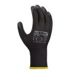 Texxor 2404 Polyester-Strickhandschuhe mit Polyurethan-Beschichtung – Bild 2