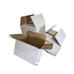 WP-Faltkarton 2-wellig 350x300x300 mm weiß Fefco 0201 Qual. 2.30BC – Bild 4