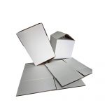 WP-Faltkarton 2-wellig 350x300x300 mm weiß Fefco 0201 Qual. 2.30BC – Bild 2