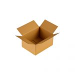 WP-Faltkarton 1-wellig 200x150x100 mm braun Fefco 0201 Qual. 1.03B – Bild 2