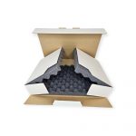 Quickbox MaxiPro 7 weiß 340 x 240 x 42 mm mit PUR-Noppenschaumstoff – Bild 2