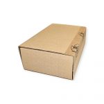Quickbox Basic QB4 braun 250 x 140 x 80 mm mit PUR-Noppenschaumstoff – Bild 3