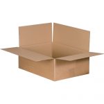 WP-Faltkarton 1-wellig 300x300x150 mm braun Fefco 0201 Qual. 1.20B