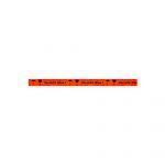 PP Warnklebeband Vorsicht Glas! 50,0 mm x 66 m leuchtorange leise abrollbar – Bild 3